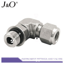 316 Forged Stainless Steel High Pressure Instrument Elbow Pipe Fitting